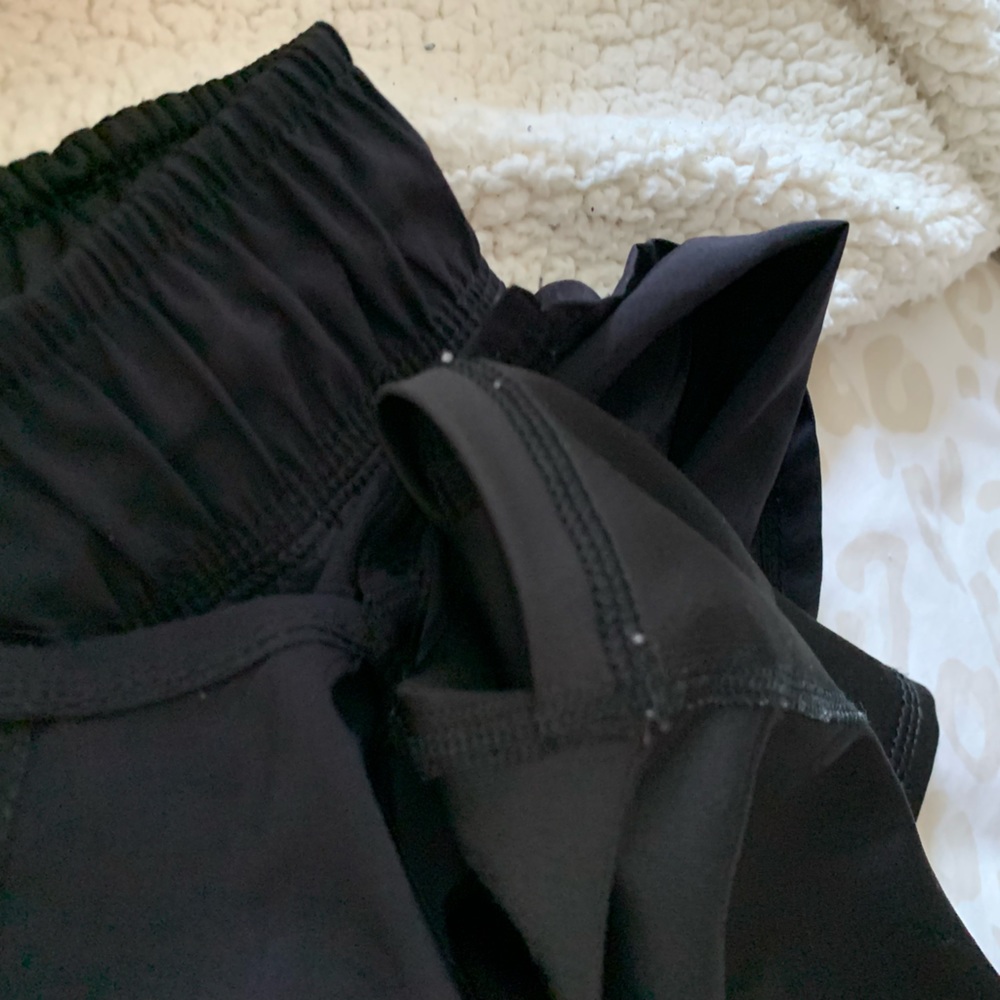 BLACK ATHLETIC SHORTS - Picture 6 of 6